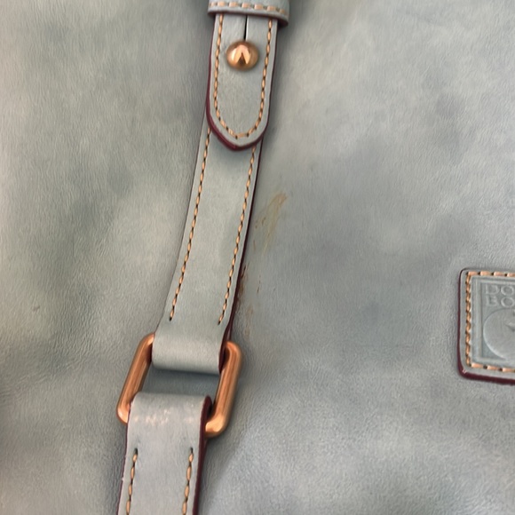 Dooney Bourke robin eggs blue tote - Picture 4 of 11